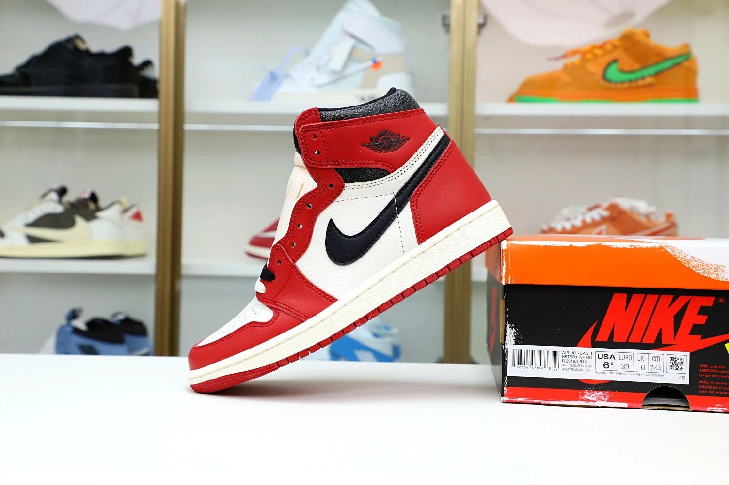 FOUND 1 REIMAGINED AND JORDAN AIR “CHICAGO” LOST 2022 0113